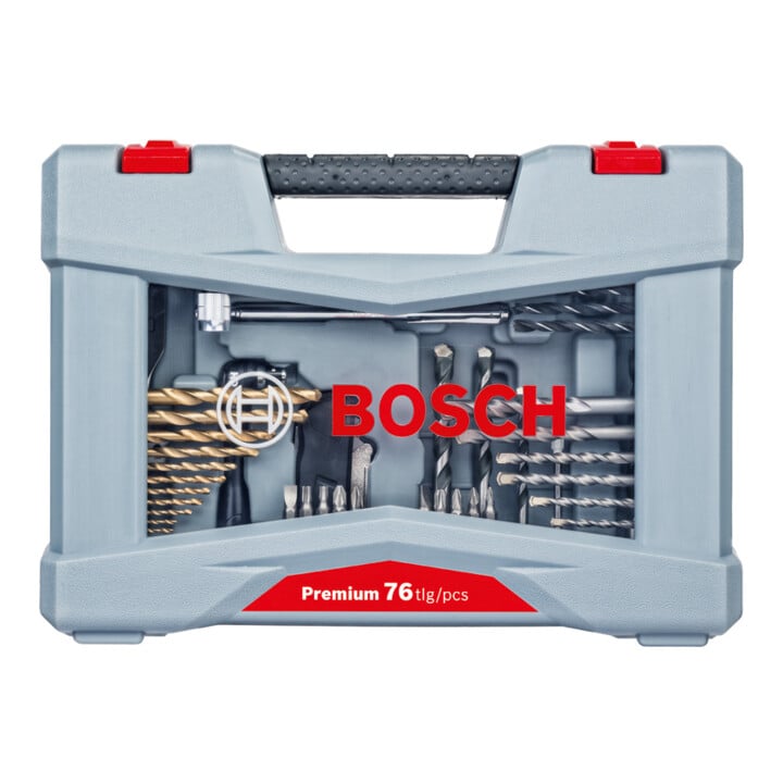 Bosch Premium X-Line Bohrer- und Schrauber-Set, 76-teilig
