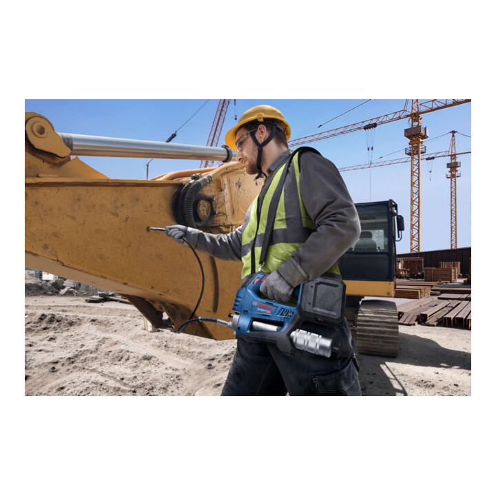 Bosch Presse à graisse à cartouche sans fil GFP 18V-10 dans XL-BOXX (solo; XL)