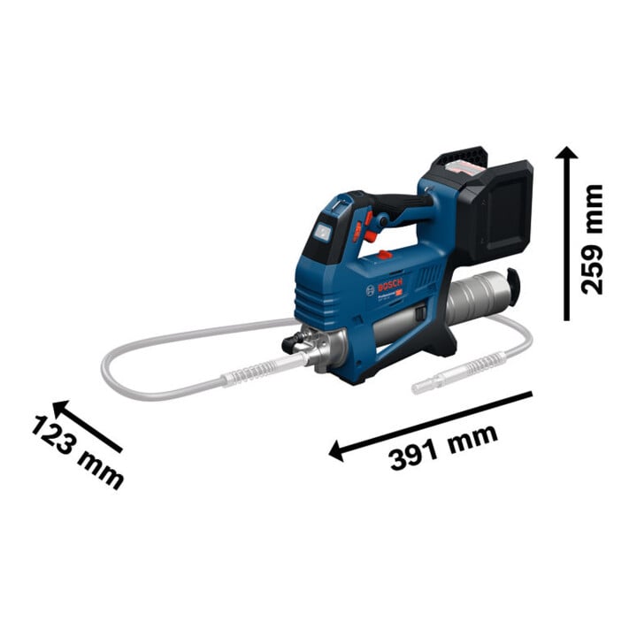Bosch Presse à graisse sans fil GFP 18V-10 dans XL-BOXX