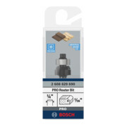 Bosch PRO Abrundfräser, R 1/16", Schaft 1/4"-2
