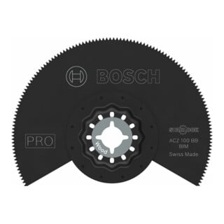 Bosch PRO ACZ 100 BB Blatt für Multifunktionswerkzeuge, 100 mm, 10-tlg.