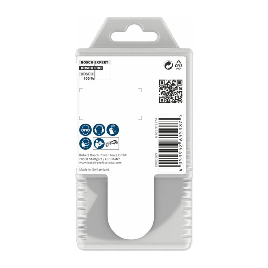 Bosch PRO ACZ 100 BB Blatt für Multifunktionswerkzeuge, 100 mm, 10-tlg.