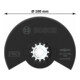 Bosch PRO ACZ 100 SWB Blatt für Multifunktionswerkzeuge, 100 mm