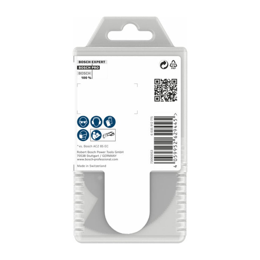 Bosch PRO ACZ 85 EIB Blatt für Multifunktionswerkzeuge, 85 mm, 10-tlg.