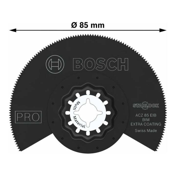 Bosch PRO ACZ 85 EIB Blatt für Multifunktionswerkzeuge, 85 mm, 10-tlg.