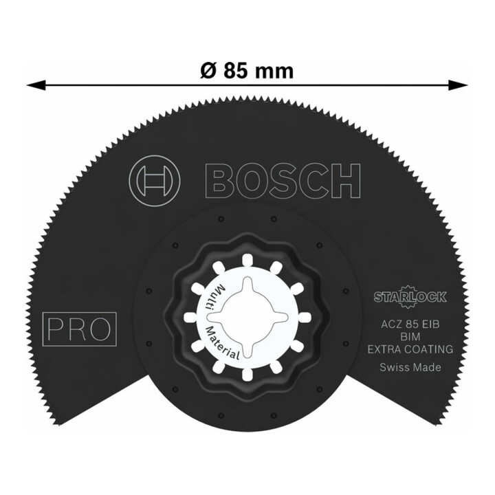 Bosch PRO ACZ 85 EIB Blatt für Multifunktionswerkzeuge, 85 mm