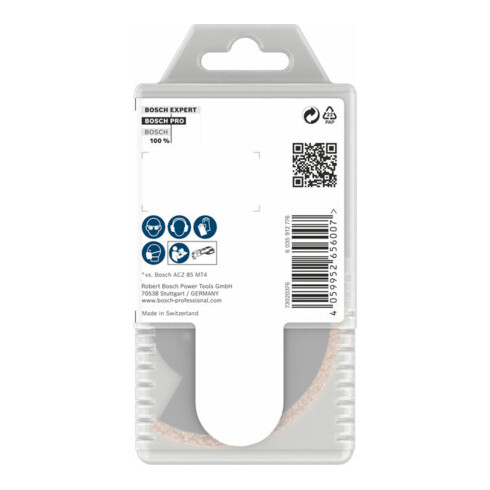 Bosch PRO ACZ 85 RT3 Blatt für Multifunktionswerkzeuge, 85 x 2,5 mm, 10-tlg.