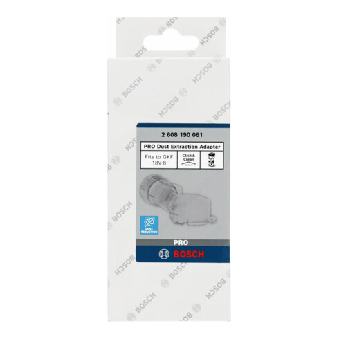 Bosch PRO Adaptateur d'aspiration, défonceuse
