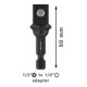 Bosch PRO Adaptateur de douille avec articulation à rotule, 1/2", 50 mm