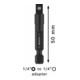 Bosch PRO Adaptateur de douille avec articulation sphérique, 1/4", 50 mm