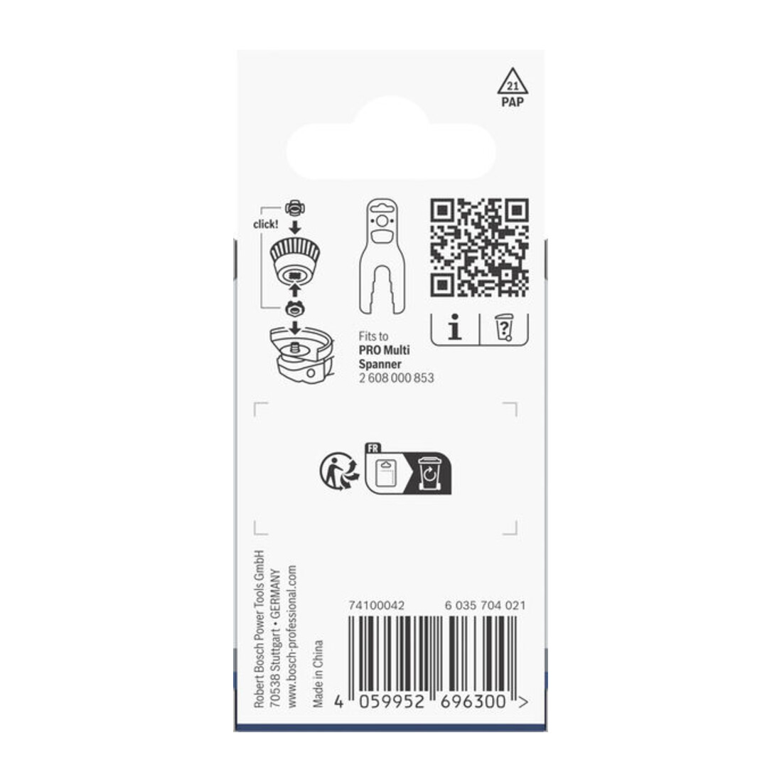 Bosch PRO Adaptateur X-Lock, M14