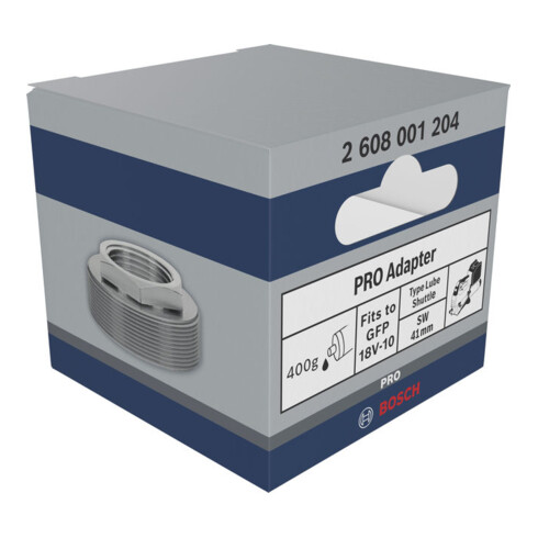 Bosch PRO Adapter für Fettpresse, 400 g, Schraubkartusche