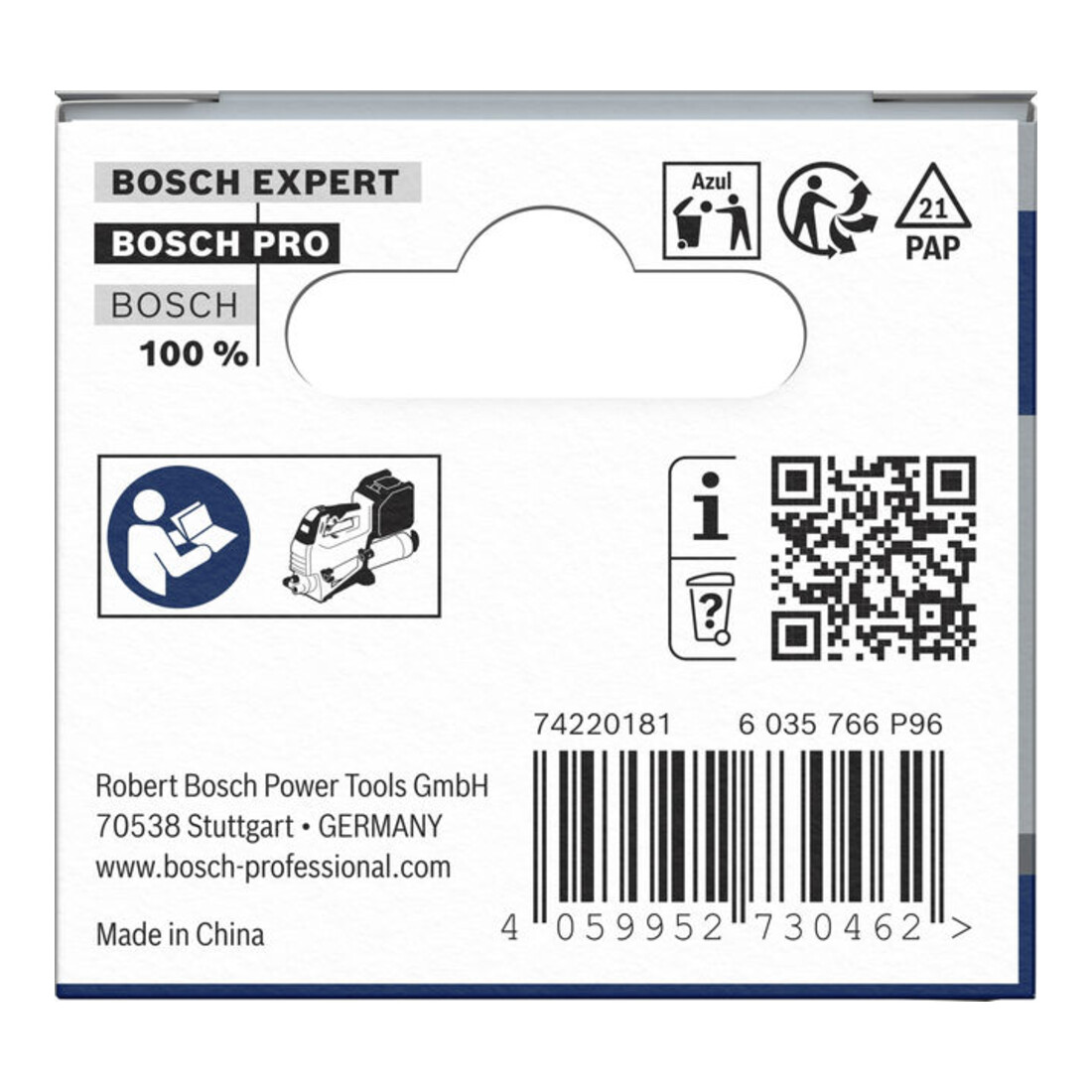 Bosch PRO Adapter für Fettpresse, 400 g, Schraubkartusche