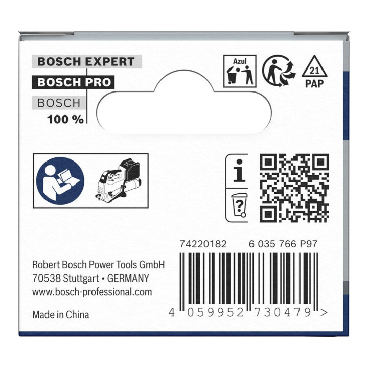 Bosch PRO Adapter für Fettpresse, 500 g Schraubkartusche