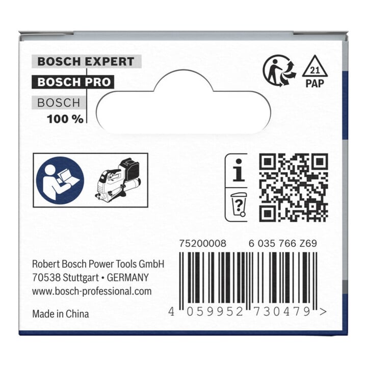 Bosch PRO Adapter für Fettpresse, 500 g Schraubkartusche