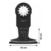 Bosch PRO AII 65 APIB Lame pour outils multifonctions, 65 x 40 mm, 10 pcs-5