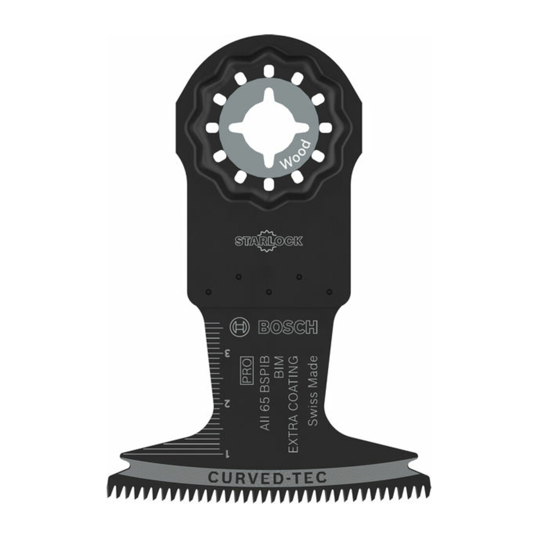 Bosch PRO AII 65 BSPIB Blatt für Multifunktionswerkzeuge, 65 x 40 mm, 10-tlg.