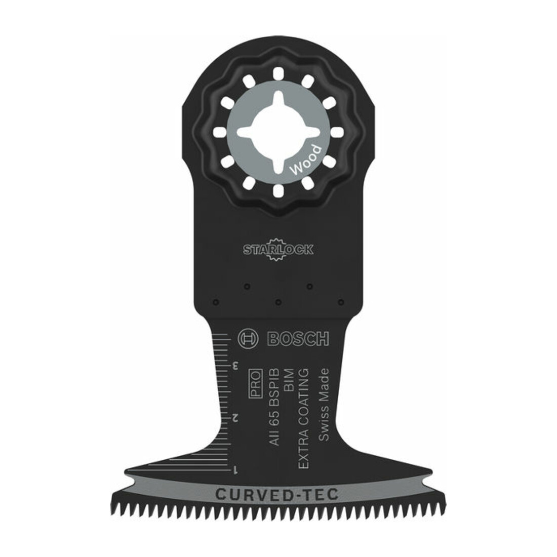 Bosch PRO AII 65 BSPIB Blatt für Multifunktionswerkzeuge, 65 x 40 mm, 5-tlg.