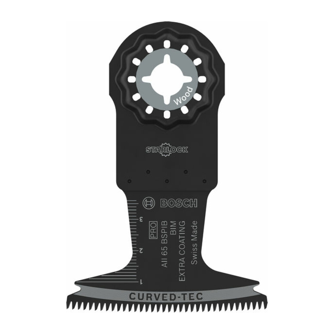Bosch PRO AII 65 BSPIB Blatt für Multifunktionswerkzeuge, 65 x 40 mm