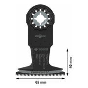 Bosch PRO AII 65 BSPIB Lame pour outils multifonctions, 65 x 40 mm, 25 pcs-5