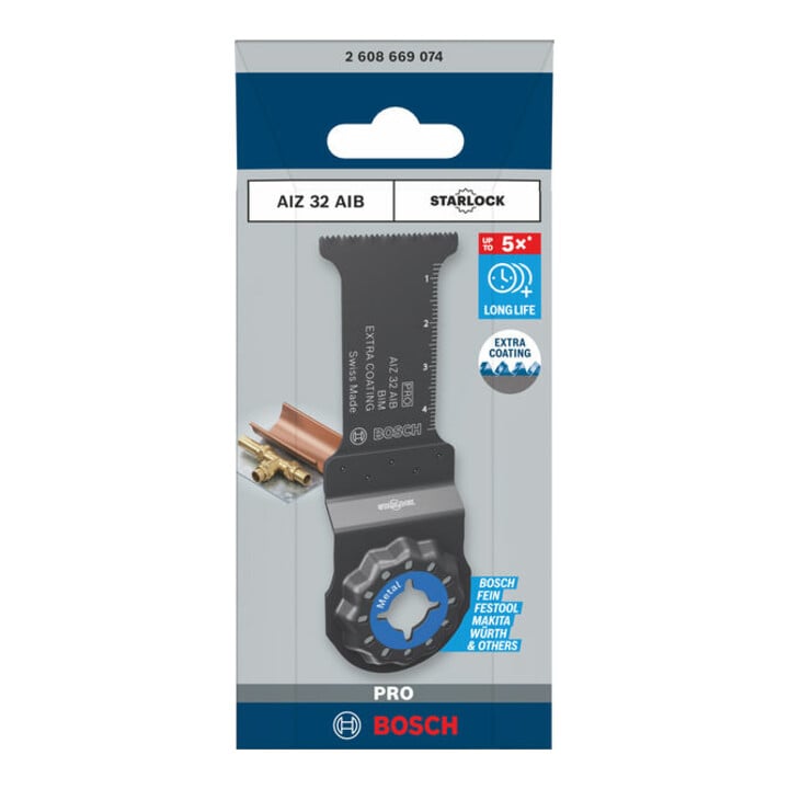 Bosch PRO AIZ 32 AIB Blatt für Multifunktionswerkzeuge, 32 x 50 mm