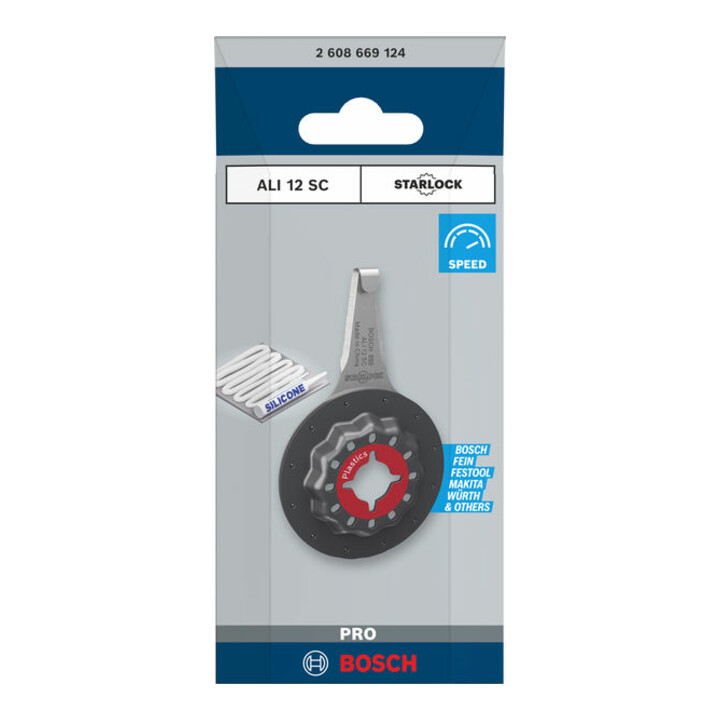 Bosch PRO ALI 12 SC Blatt für Multifunktionswerkzeuge, 4 x 12 mm