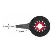 Bosch PRO ALI 12 SC Blatt für Multifunktionswerkzeuge, 4 x 12 mm-5
