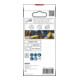 Bosch PRO AUZ 70 G Zubehör für Multifunktionswerkzeuge, 70 x 65 mm, 5-tlg.