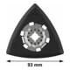 Bosch PRO AVZ 93 G Zubehör für Multifunktionswerkzeuge, 93 mm-5