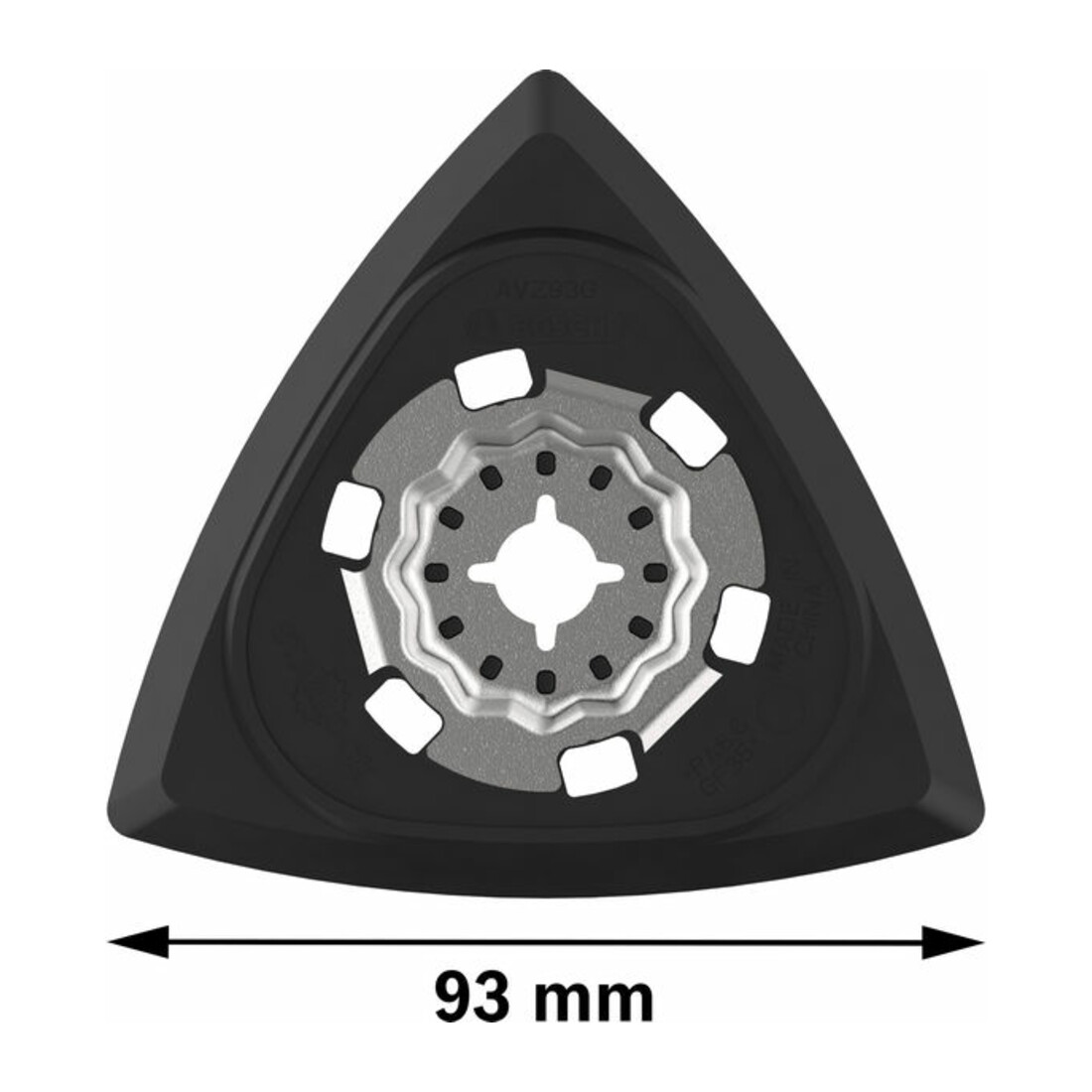 Bosch PRO AVZ 93 G Zubehör für Multifunktionswerkzeuge, 93 mm