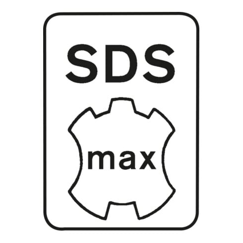 Bosch PRO Befestigungsset für SDS max Bohrkrone, 5 x 25 mm, 2-tlg.