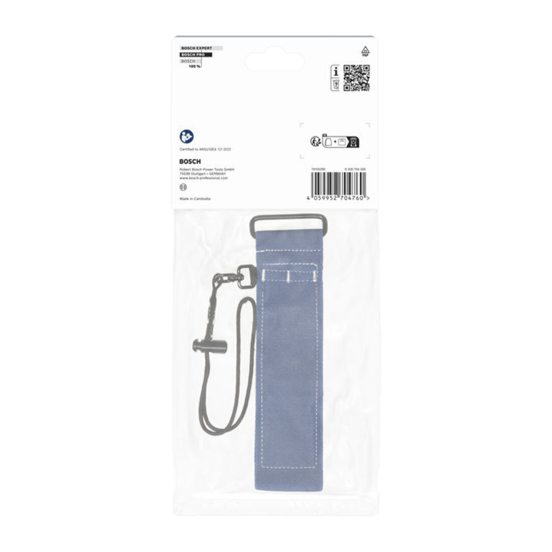 Bosch PRO Bracciale, 2,25 kg, anello rotondo in corda