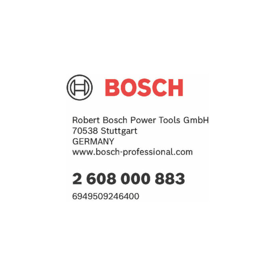 Bosch PRO Brosse de rechange