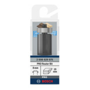 Bosch PRO Bündigfräser mit untenliegendem Führungskugellager, Ø19 x L25,4, Schaft 8 mm-2