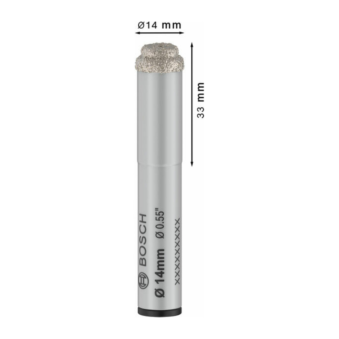 Bosch PRO Ceramic dry Bohrer, 14 x 33 x 13 mm