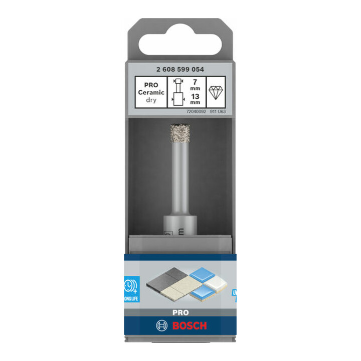 Bosch PRO Ceramic dry Bohrer, 7 x 33 x 13 mm