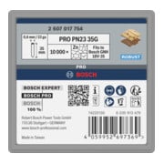 Bosch PRO Chiodi PN23 G, 0,65/23 g, zincati, 35 mm, 10.000 pz-2