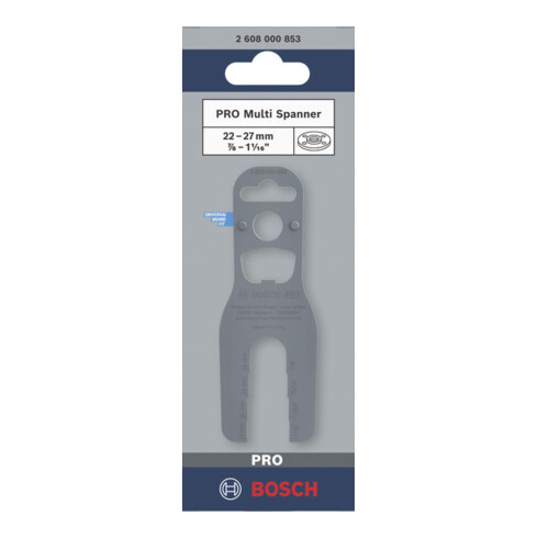Bosch PRO Clé multiprise, 22–27 mm