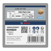 Bosch PRO Clous G-Pin PN23, 0,65/23 g, zingués, 25 mm, 10 000 pcs-2
