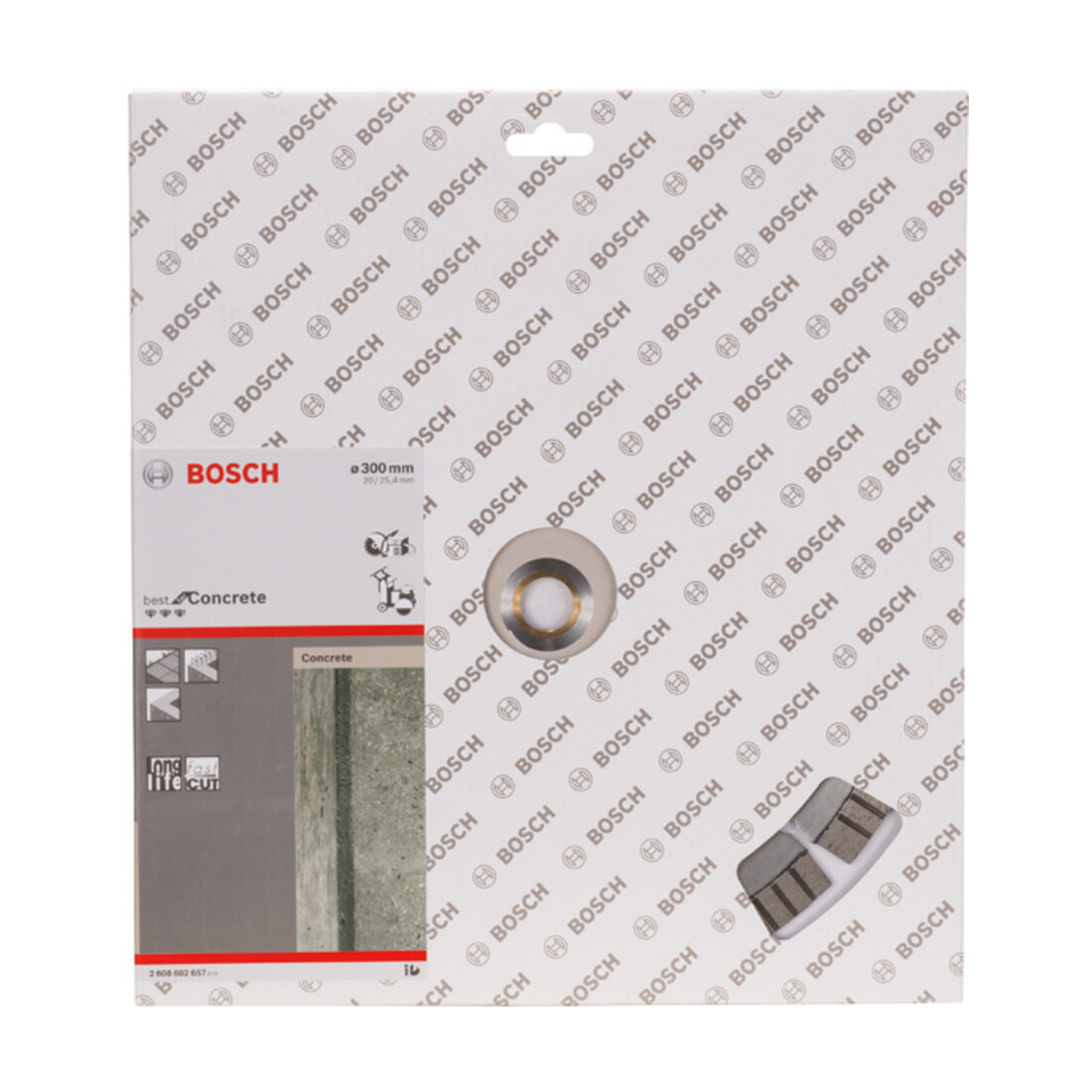 Bosch PRO CONCRETE Disco da taglio diamantato, 20,00/25,40