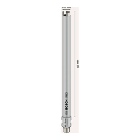 Bosch PRO Couronne trépan humide, 25 x 300 mm, G 1/2"