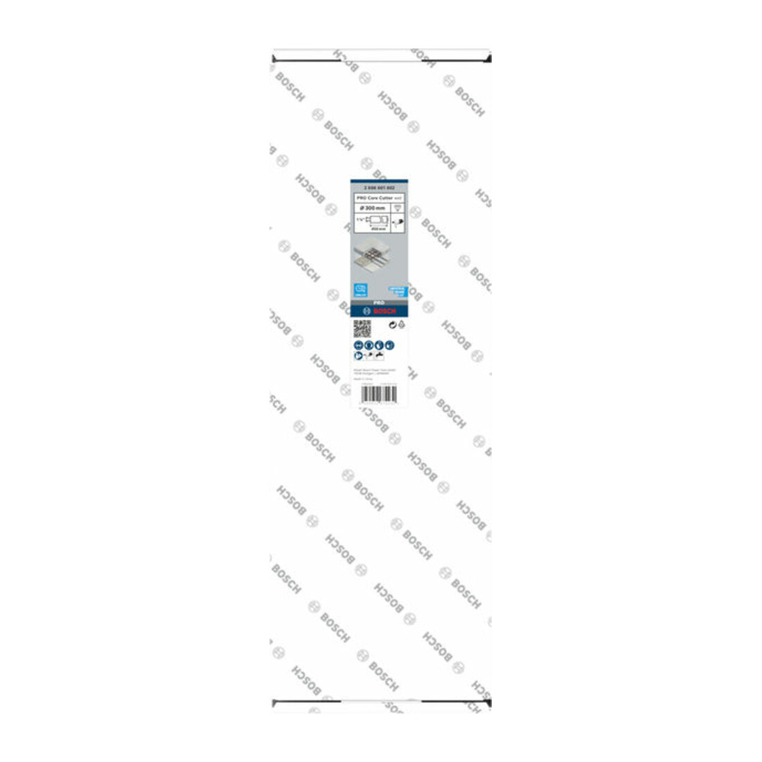Bosch PRO Couronne trépan humide, 300 x 450 mm, 1 1/4" UNC