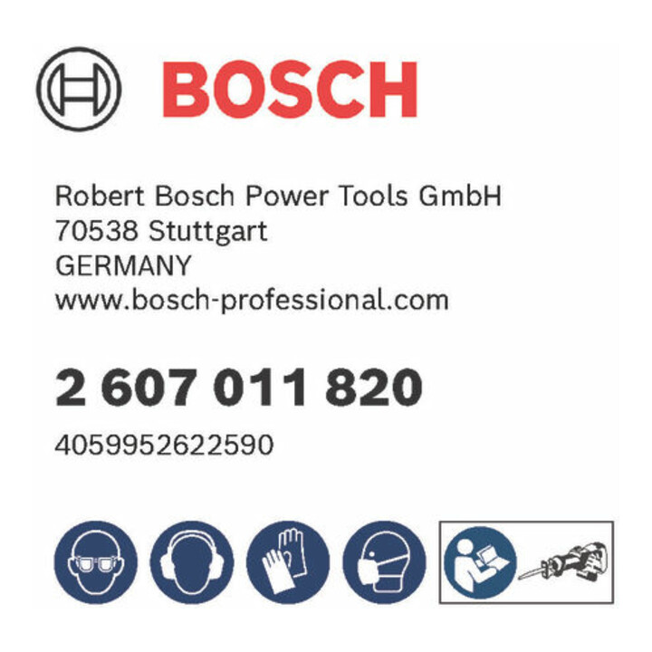 Bosch PRO Demolition Säbelsägeblatt Set, 6-tlg.
