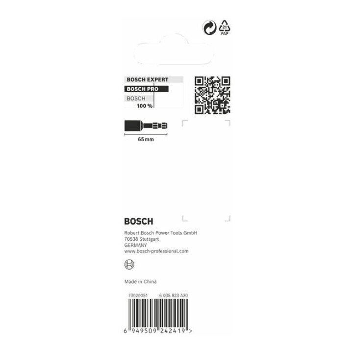 Bosch PRO Embout à chocs Nutsetter, 3/8" x 65 mm