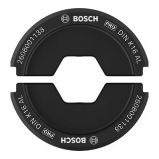 Bosch PRO Embout de presse, K16 AL, 50 mm², aluminium