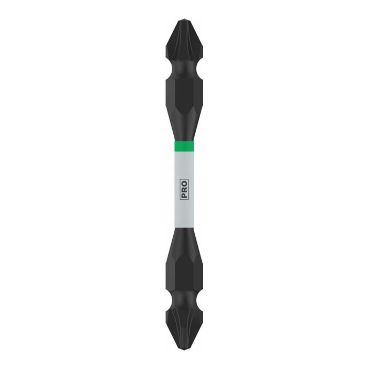 Bosch PRO Embout de vissage à double lame avec accessoires Pick and Click, PZ2, 65 mm