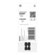 Bosch PRO Embout d'impact Robertson, R1, 55 mm, 2 pcs