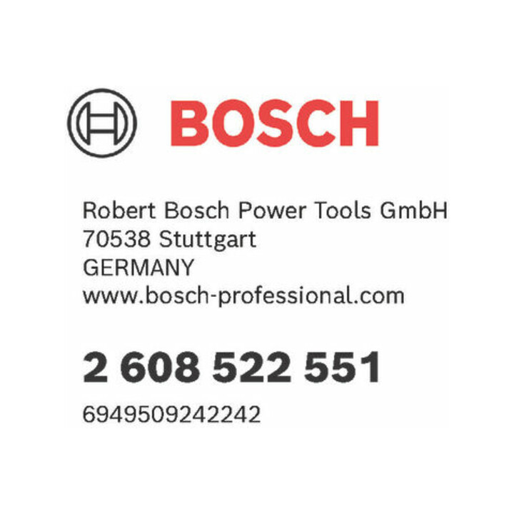 Bosch PRO Embout d'impact Robertson, R2, 55 mm, 2 pcs.
