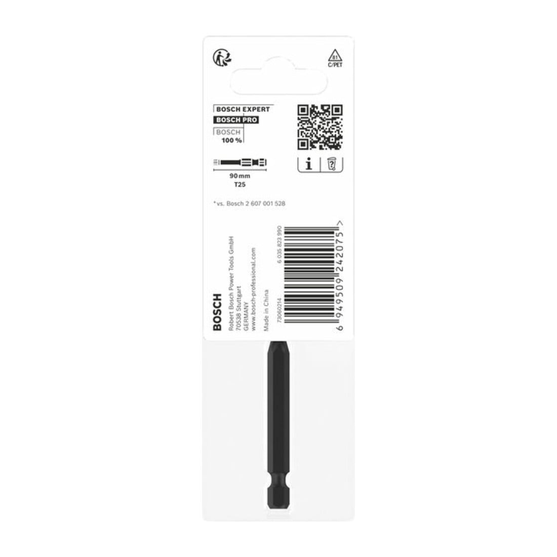 Bosch PRO Embout d'impact TX, T25, 90 mm