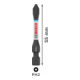 Bosch PRO Embout Phillips à chocs, PH2, 55 mm, 15 pcs